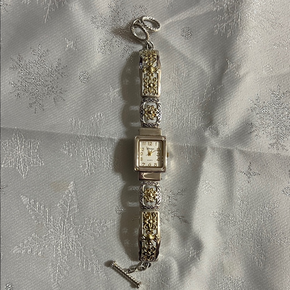 Elegant Two-Tone Women's Watch